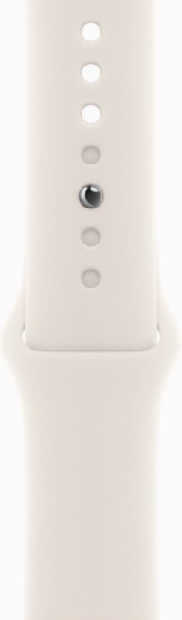 Смарт-годинник Apple Watch Series 10 GPS + Cellular 46mm Gold Titanium Case w. Starlight Sport Band - S/M (MWYX3)  Фото №1