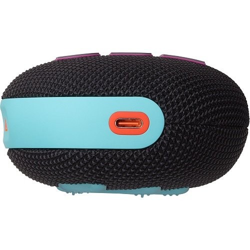 Портативна колонка JBL Clip 5 Black Orange (JBLCLIP5BLKOAM)  Фото №6
