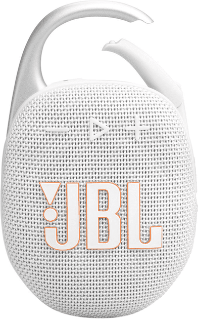 Портативная колонка JBL Clip 5 White (JBLCLIP5WHT)