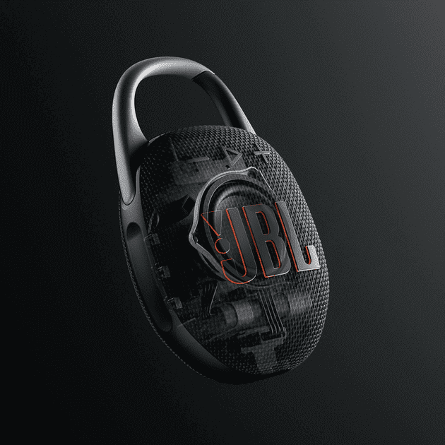 Портативная колонка JBL Clip 5 White (JBLCLIP5WHT)  Фото №4