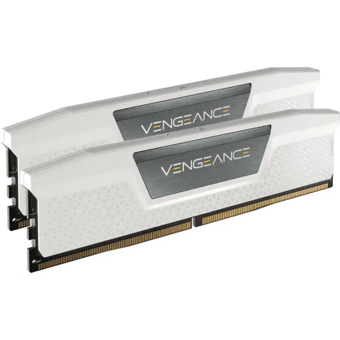 Оперативная память Corsair 32 GB (2x16GB) DDR5 6400 MHz Vengeance White (CMK32GX5M2B6400C32W)  Фото №0