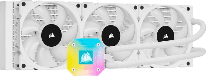 Водяне охолодження Corsair iCUE H150i ELITE CAPELLIX Liquid CPU Cooler White (CW-9060051-WW)  Фото №0