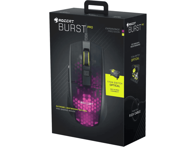 Миша ROCCAT Burst Pro Black (ROC-11-745)  Фото №1