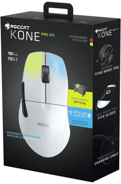 Миша ROCCAT Kone Pro Air White (ROC-11-415-02)  Фото №1