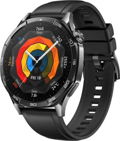Смарт-часы HUAWEI Watch GT 5 46 mm Black (55020DKM)   Фото №0