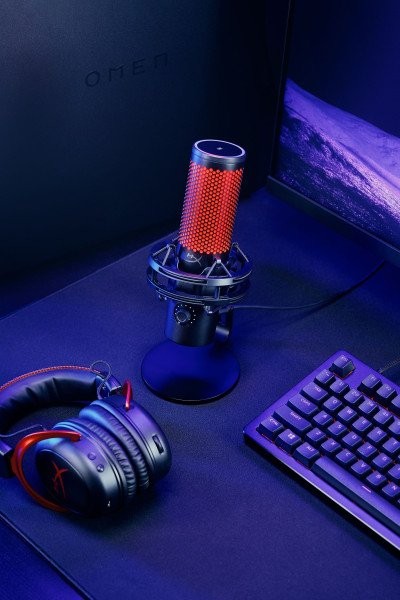 Микрофон для ПК/ для стриминга, подкастов HyperX QuadCast 2 Black (872V1AA)  Фото №13