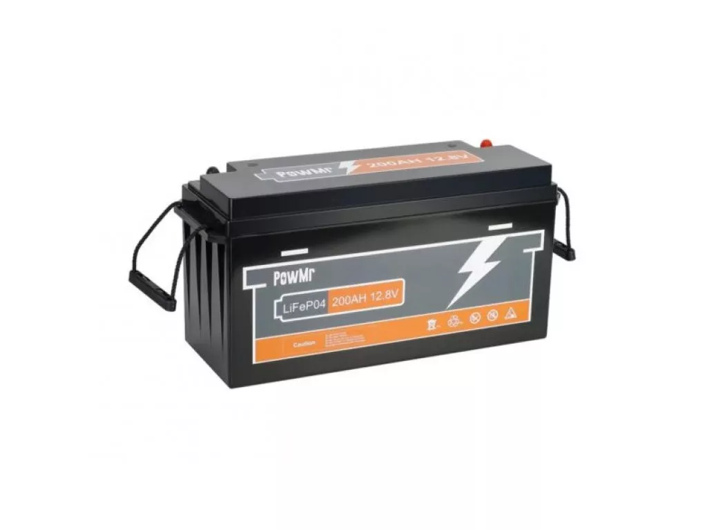 Акумулятор для ДБЖ/інвертора PowMr LiFePO4 12,8V 200Ah (POW-200AH-12.8V)  Фото №0