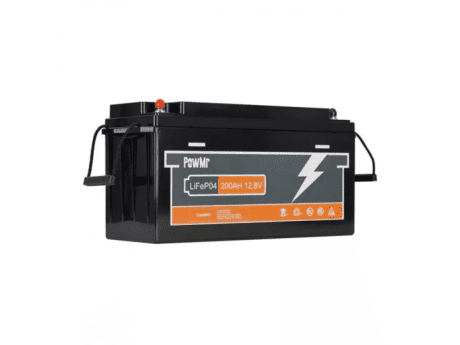 Акумулятор для ДБЖ/інвертора PowMr LiFePO4 12,8V 200Ah (POW-200AH-12.8V)  Фото №1