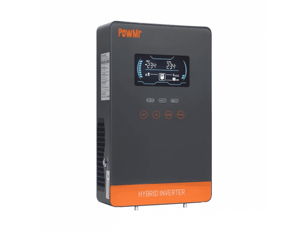 Гібридний сонячний інвертор (hybrid) PowMr POW-HVM4.5K-24V  Фото №0