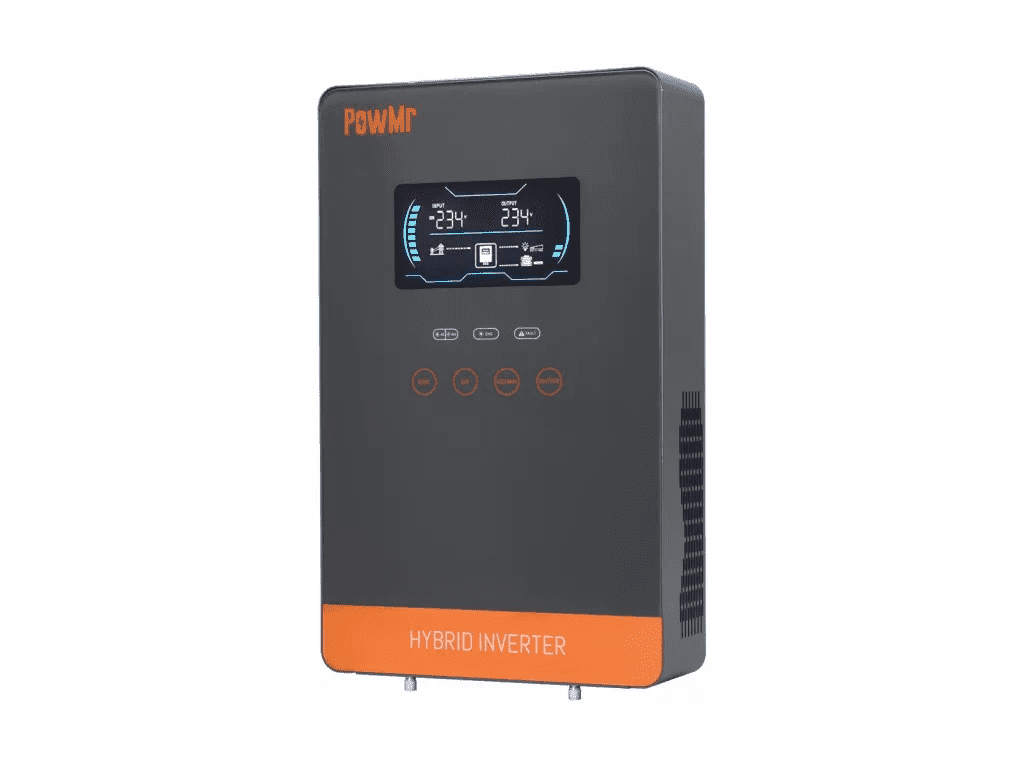 Гібридний сонячний інвертор (hybrid) PowMr POW-HVM4.5K-24V  Фото №2