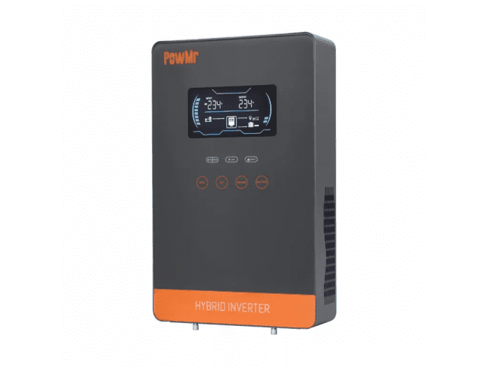 Гібридний сонячний інвертор (hybrid) PowMr POW-HVM4.5K-24V  Фото №2