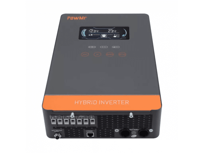 Гібридний сонячний інвертор (hybrid) PowMr POW-HVM4.5K-24V  Фото №4