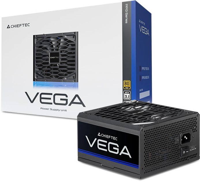 Блок живлення Chieftec Vega 850W (PPG-850-S)  Фото №6