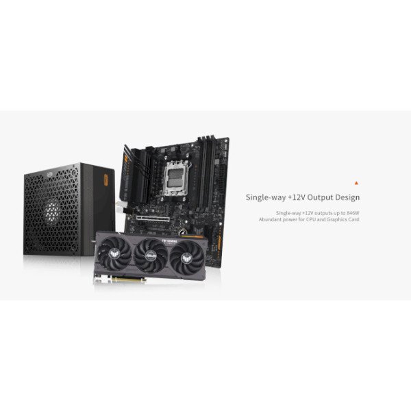 Блок живлення PCCooler YK850 (P5-YK850-B1FWBK1)  Фото №2