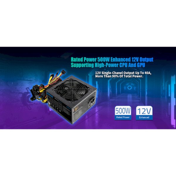 Блок питания PCCooler HW500-NP  Фото №10