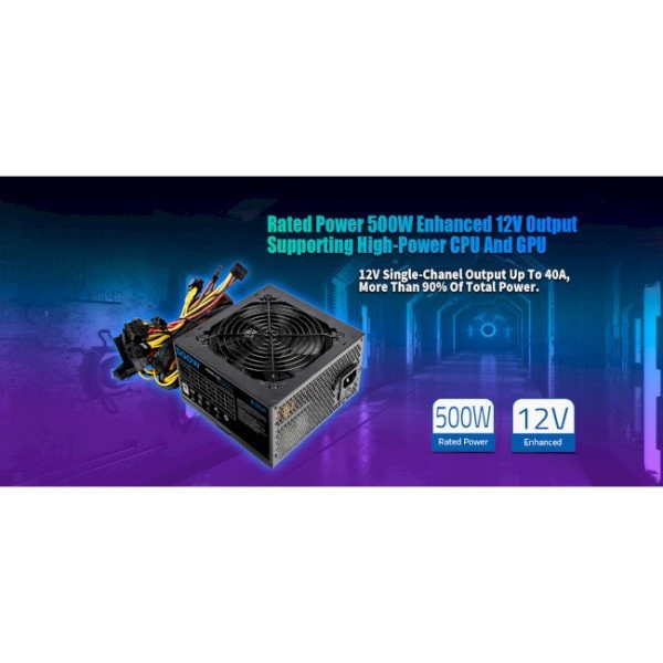 Блок живлення PCCooler HW500-NP  Фото №10