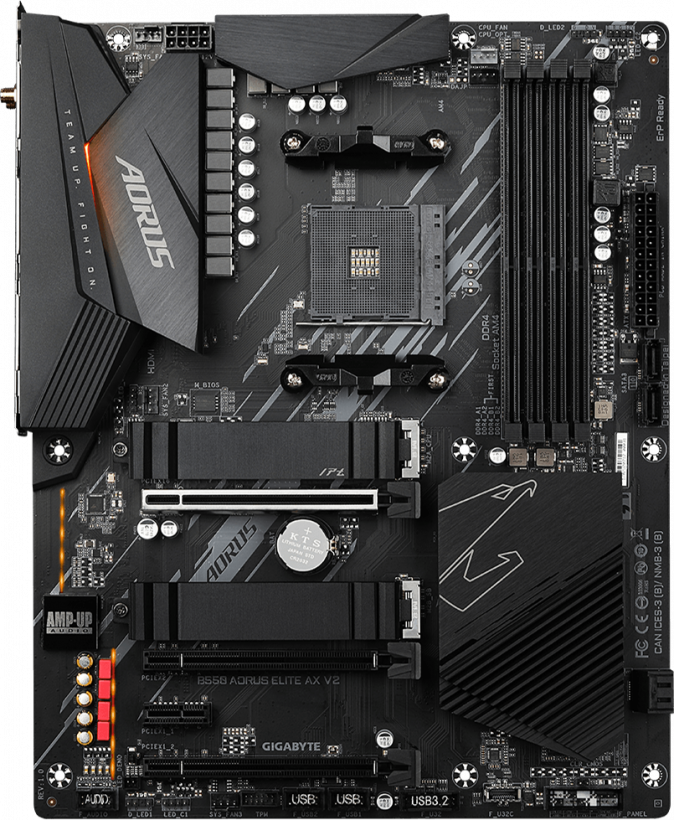 Материнська плата Gigabyte B550 AORUS ELITE AX V2