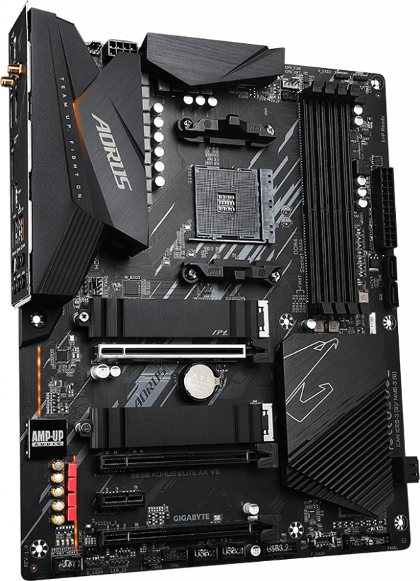 Материнська плата Gigabyte B550 AORUS ELITE AX V2  Фото №3