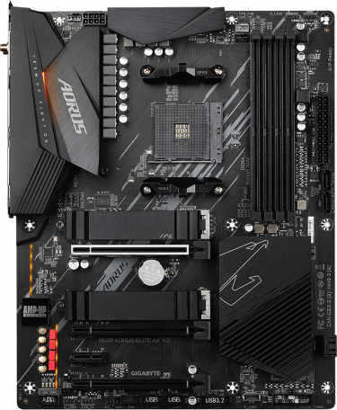 Материнська плата Gigabyte B550 AORUS ELITE AX V2