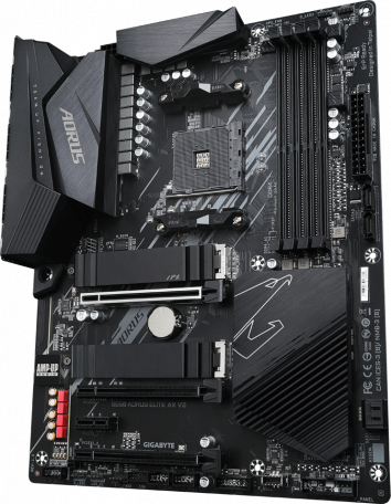 Материнська плата Gigabyte B550 AORUS ELITE AX V2  Фото №0