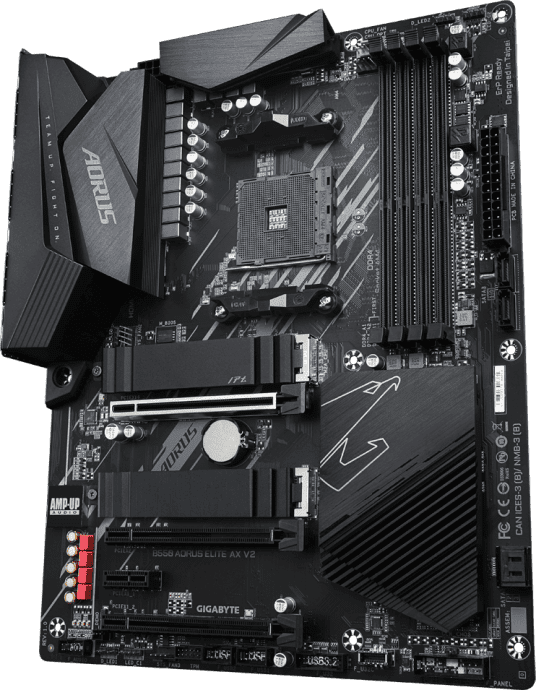 Материнская плата Gigabyte B550 AORUS ELITE AX V2  Фото №0
