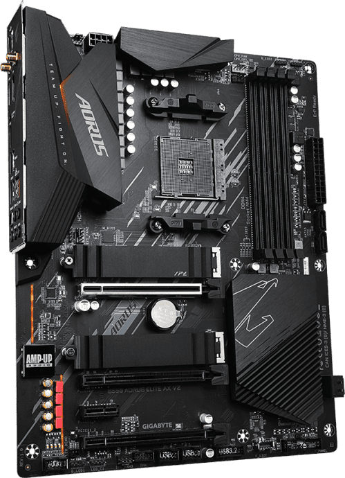 Материнская плата Gigabyte B550 AORUS ELITE AX V2  Фото №3