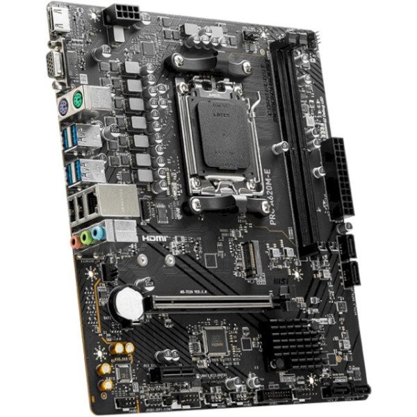 Материнская плата MSI PRO A620M-E  Фото №1