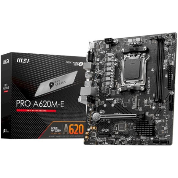 Материнская плата MSI PRO A620M-E  Фото №3