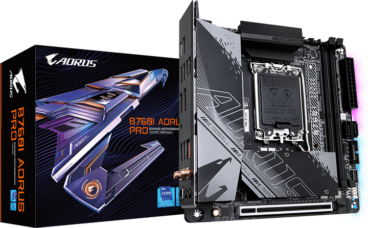 Материнская плата Gigabyte B760I AORUS PRO  Фото №2