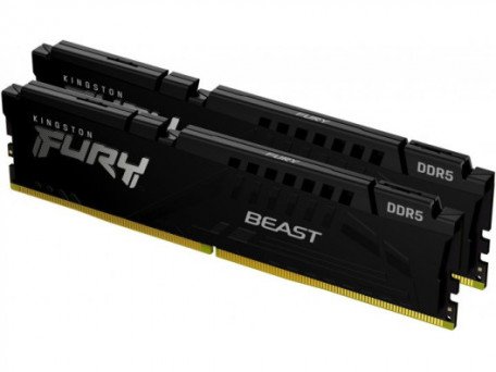 Пам&#039;ять для настільних комп&#039;ютерів Kingston FURY 32 GB DDR5 (2x16GB) 6000 MHz FURY Beast (KF560C36BBEK2-32)