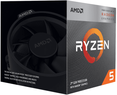 Процесор AMD Ryzen 5 3400G (YD3400C5FHBOX)  Фото №0