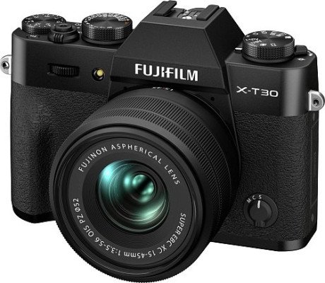 Бездзеркальний фотоапарат Fujifilm X-T30 II kit (15-45mm) Black (16759732)  Фото №0