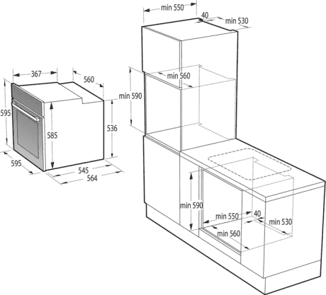 Духовка електрична Gorenje BOSB6737E06X  Фото №7