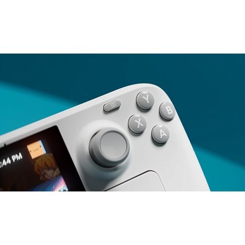 Портативная игровая приставка Valve Steam Deck OLED 1 TB Limited Edition White  Фото №2