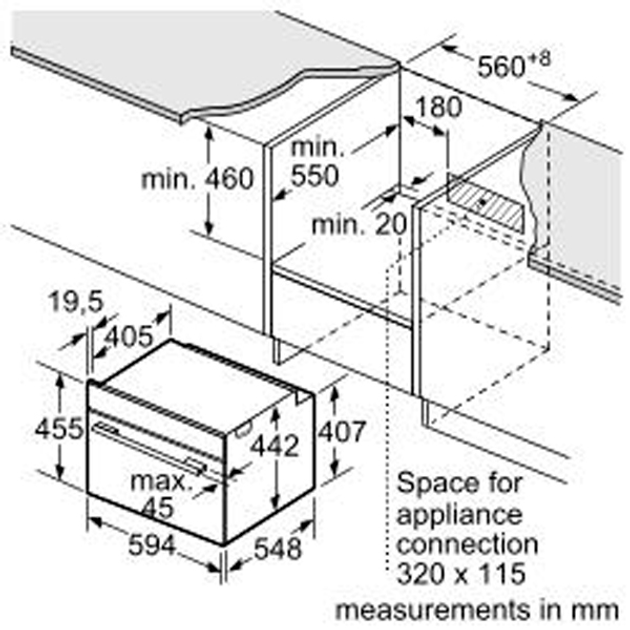 Духовка електрична Bosch CMG7241W1  Фото №5