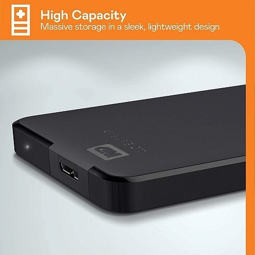 Жесткий диск WD Elements Portable 5TB (WDBU6Y0050BBK)  Фото №6