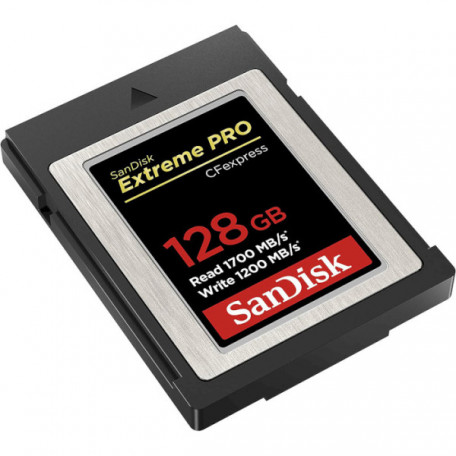 Карта пам&#039;яті SanDisk 128 GB CFexpress Type B Extreme PRO (SDCFE-128G-GN4NN)  Фото №0