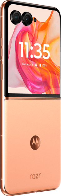 Смартфон Motorola Razr 50 Ultra 12/512GB Peach Fuzz (Global EU)  Фото №4