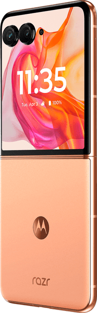 Смартфон Motorola Razr 50 Ultra 12/512GB Peach Fuzz (Global EU)  Фото №5