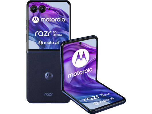 Смартфон Motorola Razr 50 Ultra 12/512GB Midnight Blue  Фото №7