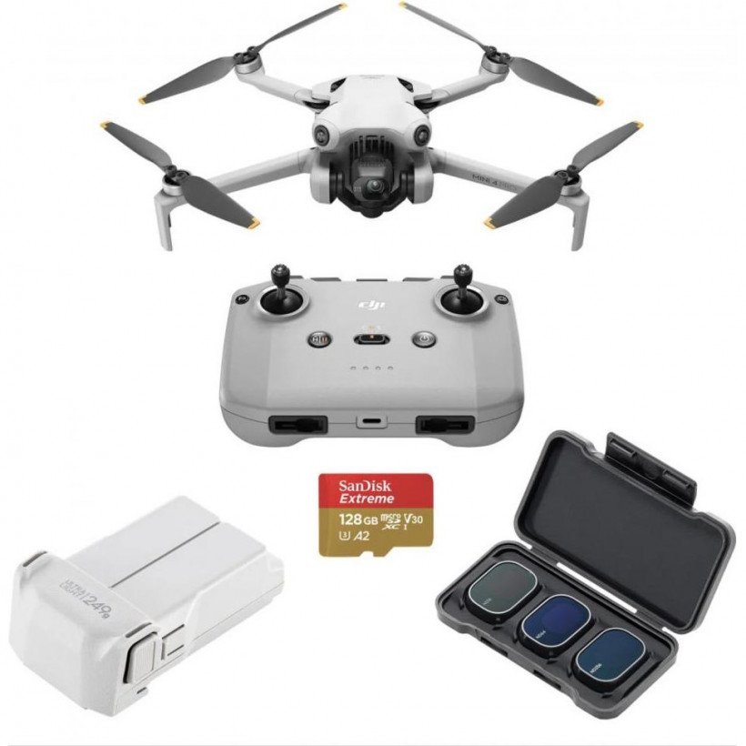 Квадрокоптер DJI Mini 4 Pro Drone with RC-N2 Controller Bundle (CP.MA.00000799.01)