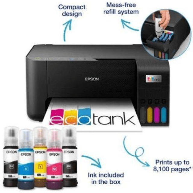 МФУ Epson EcoTank L3270 (C11CJ67434)  Фото №1