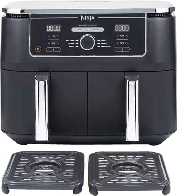 Мультипечь (аэрофритюрница) NINJA Foodi Max Dual Zone AF400EU  Фото №2