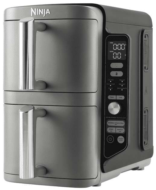 Мультипіч (аерофритюрниця) NINJA Double Stack XL 2-Level Air Fryer 9.5L (SL400EU)  Фото №0