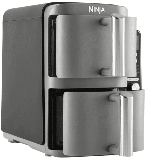 Мультипіч (аерофритюрниця) NINJA Double Stack XL 2-Level Air Fryer 9.5L (SL400EU)  Фото №3