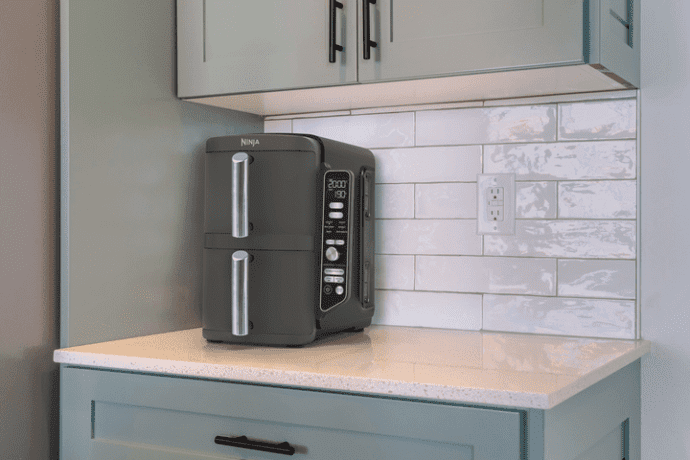 Мультипіч (аерофритюрниця) NINJA Double Stack XL 2-Level Air Fryer 9.5L (SL400EU)  Фото №10