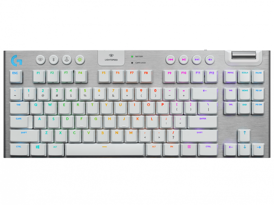 Клавіатура Logitech G915 TKL Tenkeyless White LIGHTSPEED Wireless RGB (920-009660)