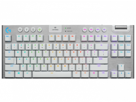 Клавіатура Logitech G915 TKL Tenkeyless White LIGHTSPEED Wireless RGB (920-009660)