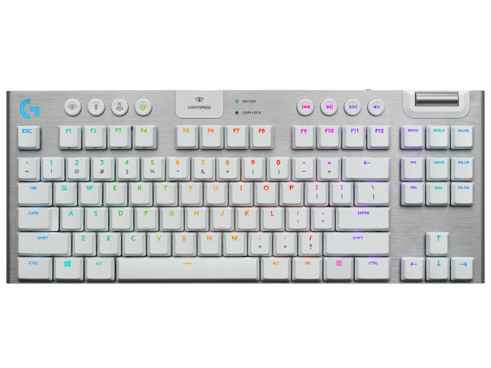 Клавіатура Logitech G915 TKL Tenkeyless White LIGHTSPEED Wireless RGB (920-009660)