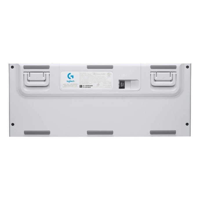 Клавіатура Logitech G915 TKL Tenkeyless White LIGHTSPEED Wireless RGB (920-009660)  Фото №0